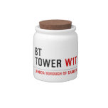 BT TOWER  Candy Jars