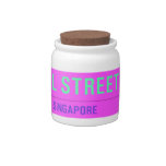 Cool street  Candy Jars