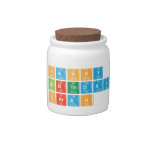 Happy
 Birthday
 Sarah  Candy Jars