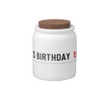 A Queen's birthday   Candy Jars
