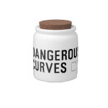 DANGEROUS  CURVES 😉  Candy Jars