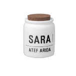 sara  Candy Jars