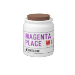 Magenta Place   Candy Jars
