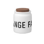 ORANGE FARM   Candy Jars