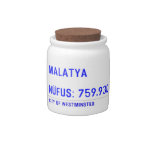 MALATYA  NÜFUS: 759.930  Candy Jars