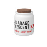 vicarage crescent  Candy Jars