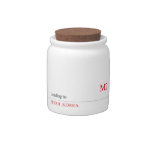 I LOVE MONiCA.SY  Candy Jars