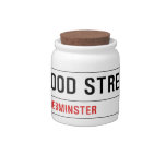 Wood Street  Candy Jars