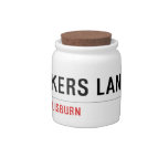BUSKERS LANE  Candy Jars