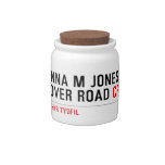 Donna M Jones Clover Road  Candy Jars