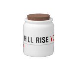 Cobble Hill Rise  Candy Jars