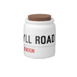 Argyll Road  Candy Jars