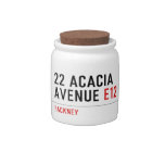 22 ACACIA AVENUE  Candy Jars