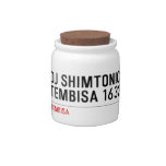 DJ SHIMTONIC TEMBISA 1632  Candy Jars