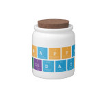 Happy 
 Holidays   Candy Jars