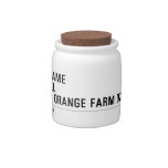 Your Name ishmael Street orange farm dzk 3  Candy Jars
