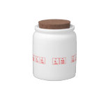 keep calm and love me  Candy Jars