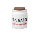 Westwick Gardens  Candy Jars