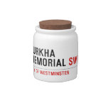 gurkha memorial  Candy Jars