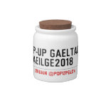 Pop-Up Gaeltacht #Gaeilge2018  Candy Jars
