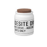 andesite drive  Candy Jars