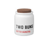  TWO BUNS  Candy Jars