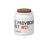 CAKE PROVOCATEUR  STREET  Candy Jars