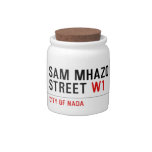 Sam Mhazo Street  Candy Jars