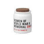 women of world war II memorial  Candy Jars