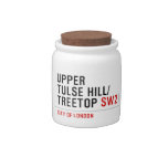 Upper  tulse hill/ Treetop  Candy Jars