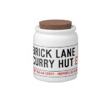 Brick Lane  Curry Hut  Candy Jars