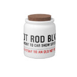 Hot Rod Blvd.  Candy Jars