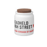 Headheld High Street  Candy Jars