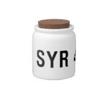 34 SYR 47  Candy Jars