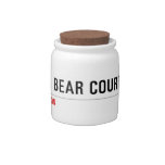 PANDA BEAR COURT  Candy Jars