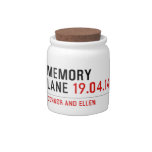 MEMORY LANE  Candy Jars