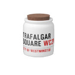 Trafalgar square  Candy Jars