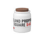 Toseland Properties New Square  Candy Jars