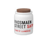 Rhosmaen Street  Candy Jars
