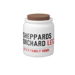 Sheppards Orchard  Candy Jars