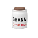 GHANA  Candy Jars