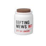 EEFTING MEWS  Candy Jars