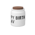 Happy birth day  Ragav  Candy Jars