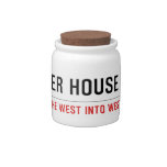 Cooper house  Candy Jars