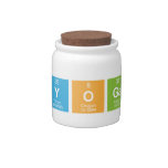 yoga  Candy Jars
