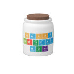 Happy
 Birthday
 Muna  Candy Jars