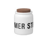 Jammer Street  Candy Jars