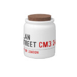 Alan  Street  Candy Jars