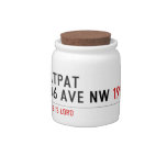 Patpat 906 ave nw  Candy Jars