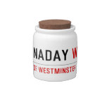sunaday  Candy Jars